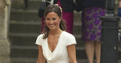 Pippa Middleton en la boda de los duques de Cambridge.