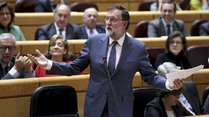 Sesión de control al Gobierno en el Senado. Rajoy(DVD 887)