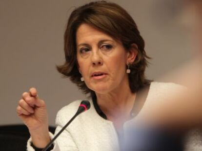 Yolanda Barcina, presidenta de Navarra.