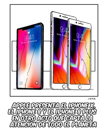 Apple presenta el iPhone X, el iPhone 8 y el iPhone 8 Plus en otro acto que capta la atención de todo el planeta.