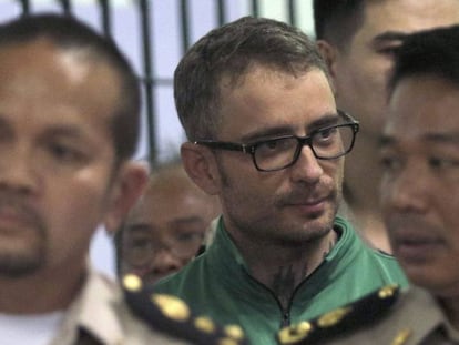 Artur Segarra arriba al jutjat de Bangkok, en imatge d'arxiu.