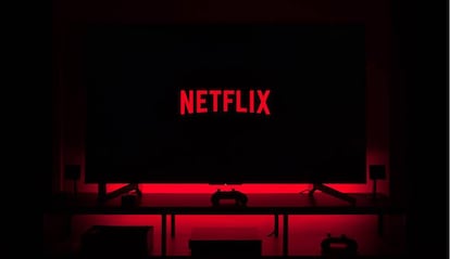 Logo Netflix fondo oscuro