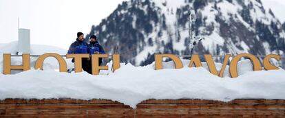 Inauguración del Foro Económico Mundial de Davos, en Suiza.