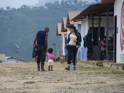 Una de las áreas del Espacio Territorial de Capacitación y Reincorporación, en Anorí, Antioquia.