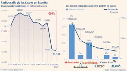 Radiografía de las sicavs en España