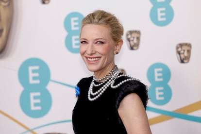 Cate Blanchett, en los Premios Bafta.