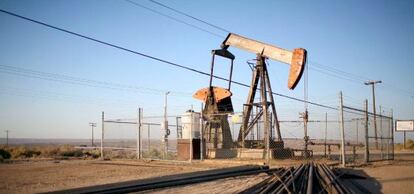 Un pozo de petróleo en Texas, Estados Unidos