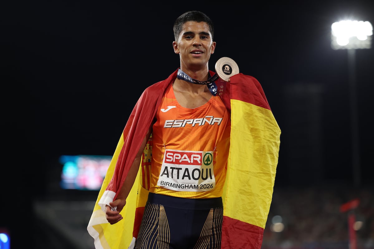 Attaoui saca un bronce en 800m de la casi nada