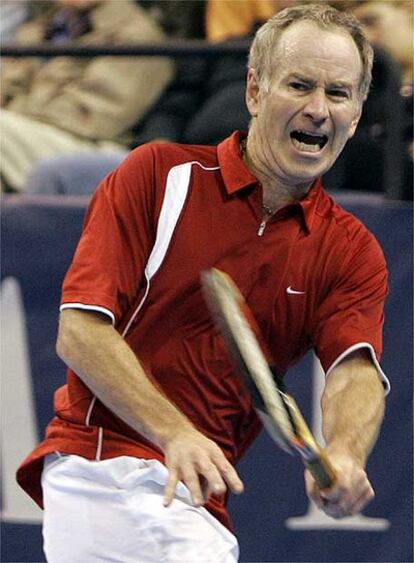 John McEnroe, en Roma