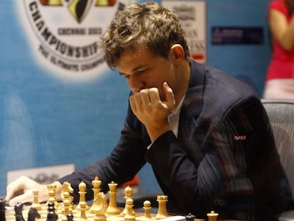 Magnus Carlsen, en una imagen de 2013.