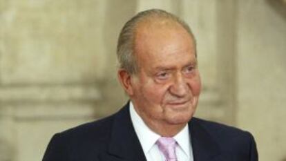 Juan Carlos I, en 2014.