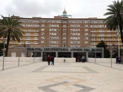 El hospital Virgen del Rocío de Sevilla. 