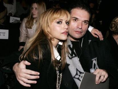 La actriz Brittany Murphy con su marido, el guionista Simon Monjack