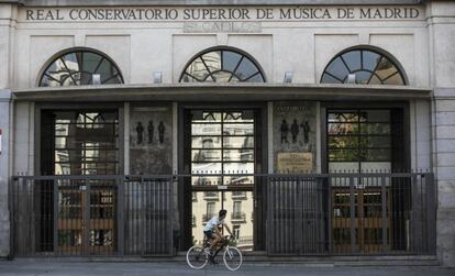 Real Conservatorio de Música de Madrid, en calle Santa Isabel.