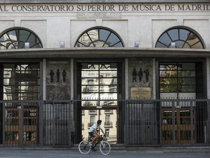 Real Conservatorio de Música de Madrid, en calle Santa Isabel.