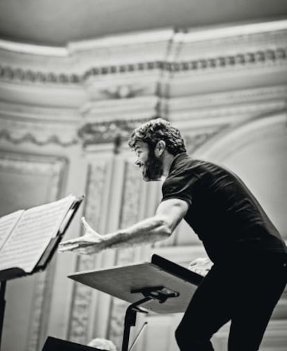 Un momento del concierto en Carnegie Hall.