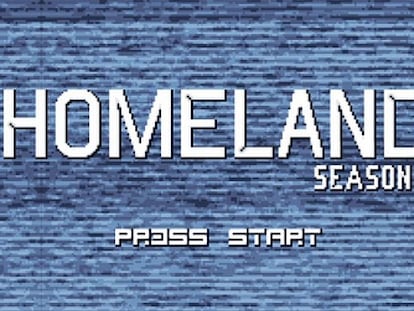 ¿Y si 'Homeland' fuera un videojuego de 8 bits?