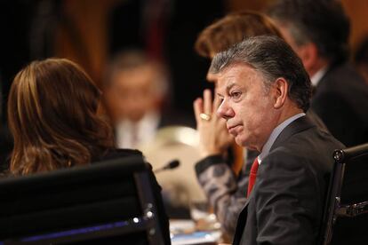 El presidente de Colombia, Juan Manuel Santos.