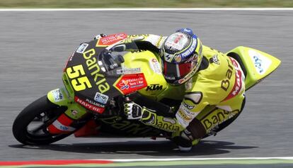 El piloto Héctor Faubel, del Aspar Team, esta temporada.