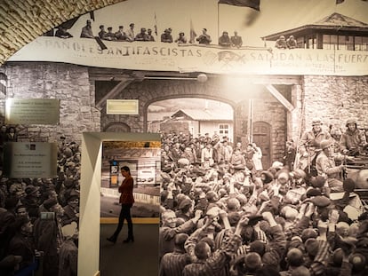 Exposición Mauthausen, memorias compartidas, en el Centro Sefarad-Israel de Madrid.