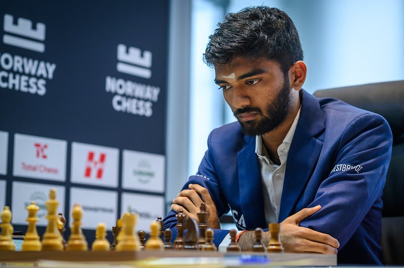 Dommaraju Gukesh, campeón del mundo, este sábado en Oslo