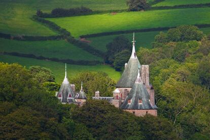 Torres del Castell Coch o Castillo Rojo, en la localidad galesa de Tongwynlais.