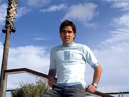 Deco, jugador del Barça.