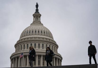 El Capitolio de Washington, este miércoles.