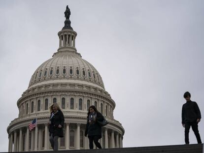 El Capitolio de Washington, este miércoles.