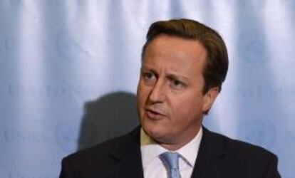 El primer ministro britnico, David Cameron. EFE/Archivo