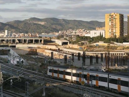 Las obras de la Sagrera se reanudaron en julio pasado tras tres a&ntilde;os paradas.