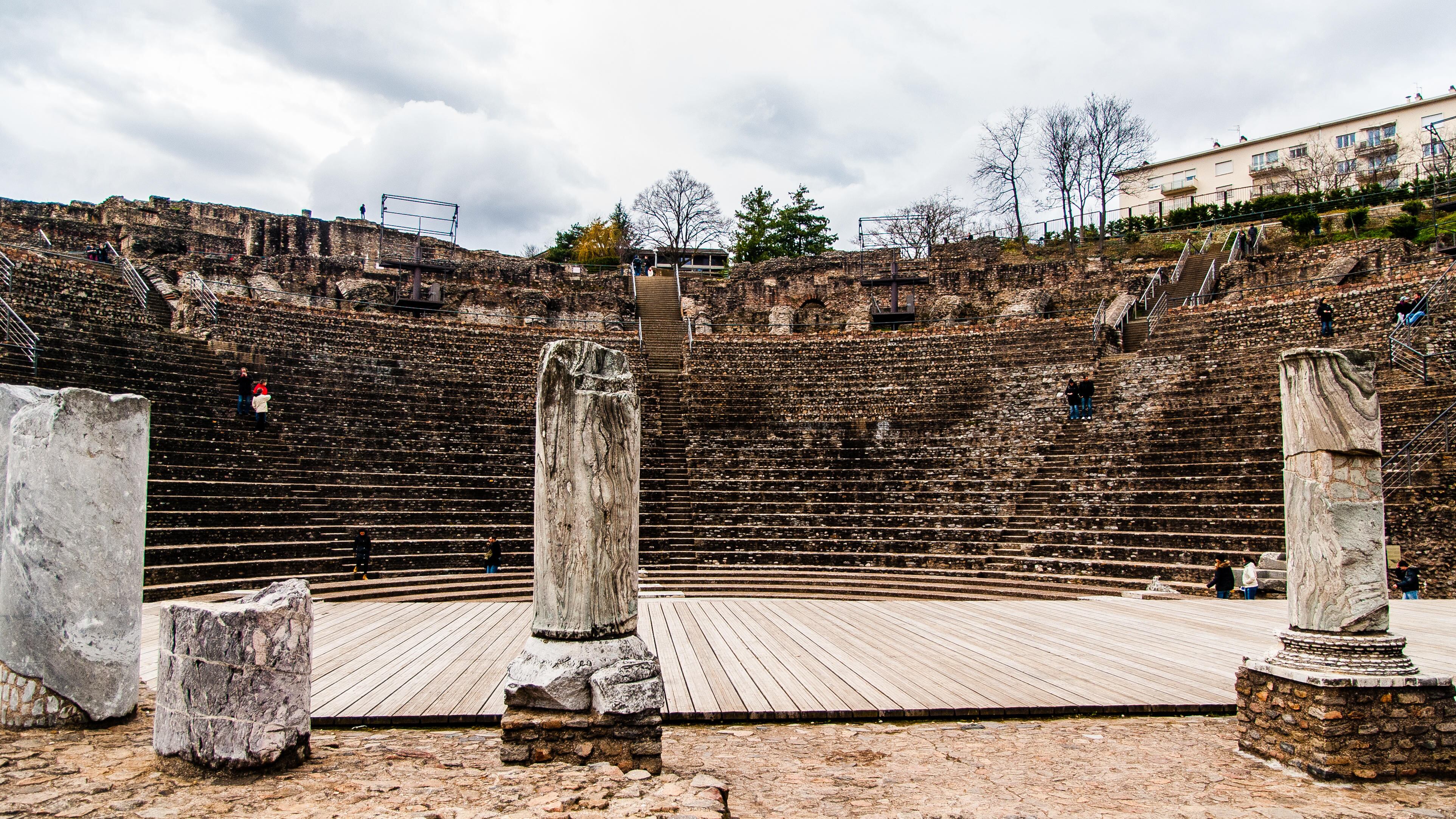 Anfiteatro de Lyon. 