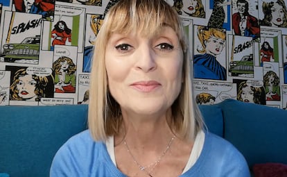 La actriz Cristina Fenollar en su canal de YouTube.