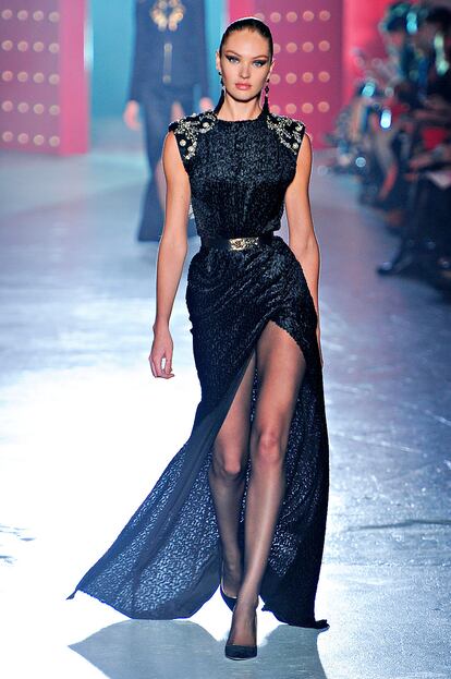 A Candice Swanepoel le sienta fenomenal este gown: ¿pero lo que quedaría todavía mejor a Diane Kruger?
