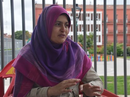 La presidenta de la asociación Mujeres Libres por la Igualdad de Derechos, Kalsoom Safi
