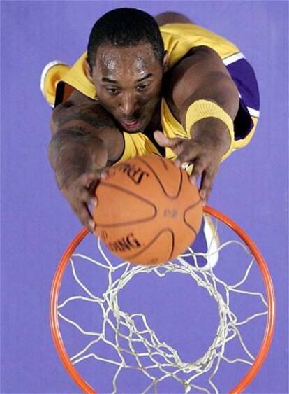 Kobe Bryant, en acción