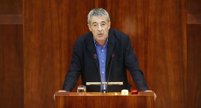 Gregorio Gordo, en la segunda jornada del debate sobre el estado de la regi&oacute;n.