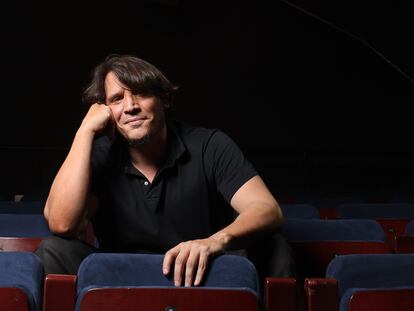 13-06-23. (DVD 1165). El director de la obra Cielos, Sergio Peris Mencheta, en el Teatro de la Abadía. Jaime Villanueva