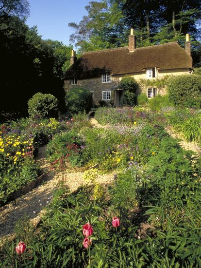 La casa de Thomas Hardy, en Higher Bockhampton.