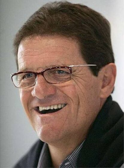 Fabio Capello, en rueda de prensa