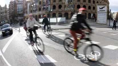 La movilidad y los carriles bici de Valencia, un elemento clave en las elecciones municipales de la ciudad. 