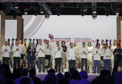 The inauguration of the XXVIII Ibero-American Summit on Friday in Santo Domingo.