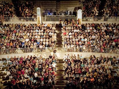 Sagunt a Escena se repliega en el Teatro Romano