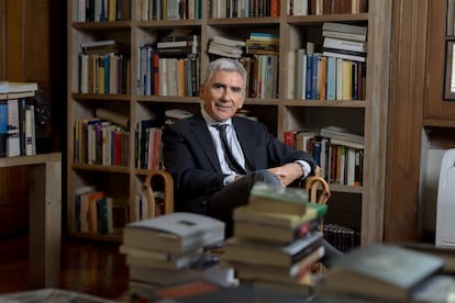 Carlos Peña, rector de la Universidad Diego Portales, en Santiago, Chile.