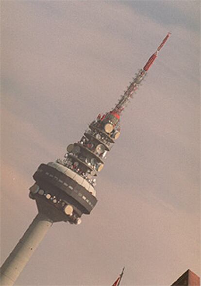 Vista de Torrespaña, sede de Radio Televisión Española.