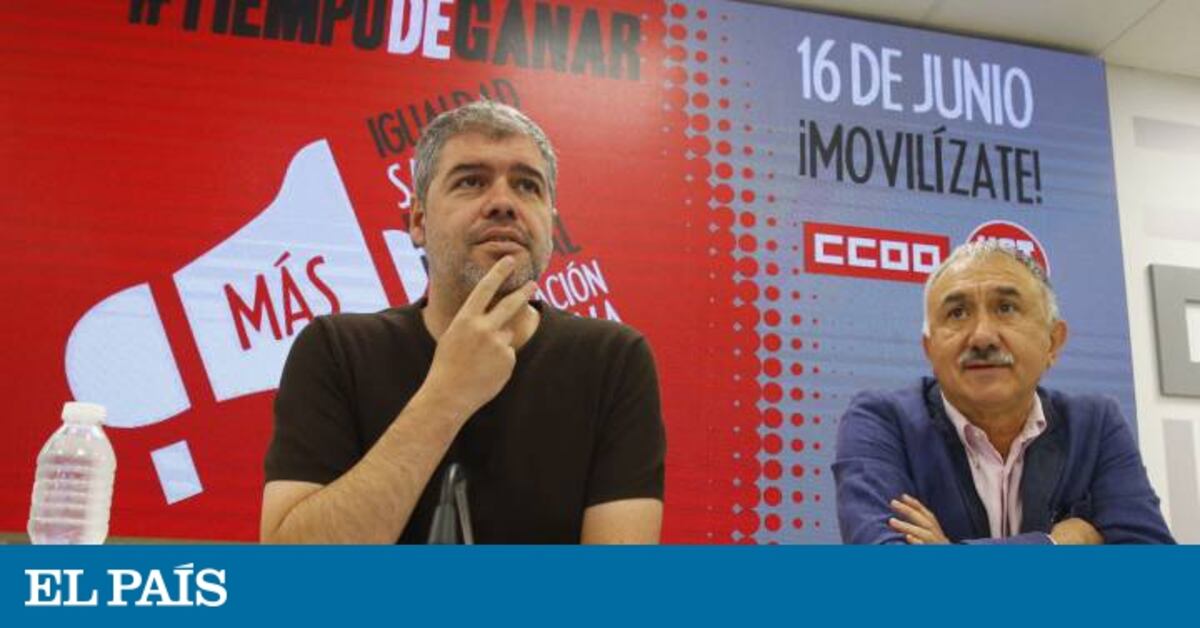 UGT y CC OO mantienen las manifestaciones por los salarios pese al ...