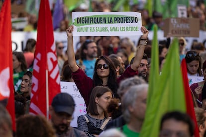 Manifestacion educacion