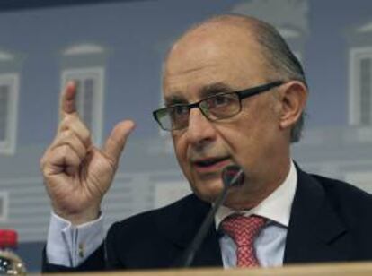 El ministro de Hacienda y Administraciones Públicas, Cristóbal Montoro. EFE/Archivo