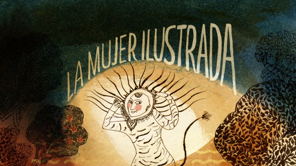 Imagen promocional del cortometraje 'La mujer ilustrada'.