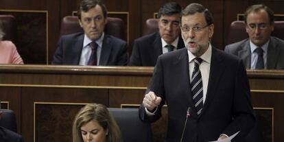 Rajoy says that Scottish independence will bring poverty and recession.